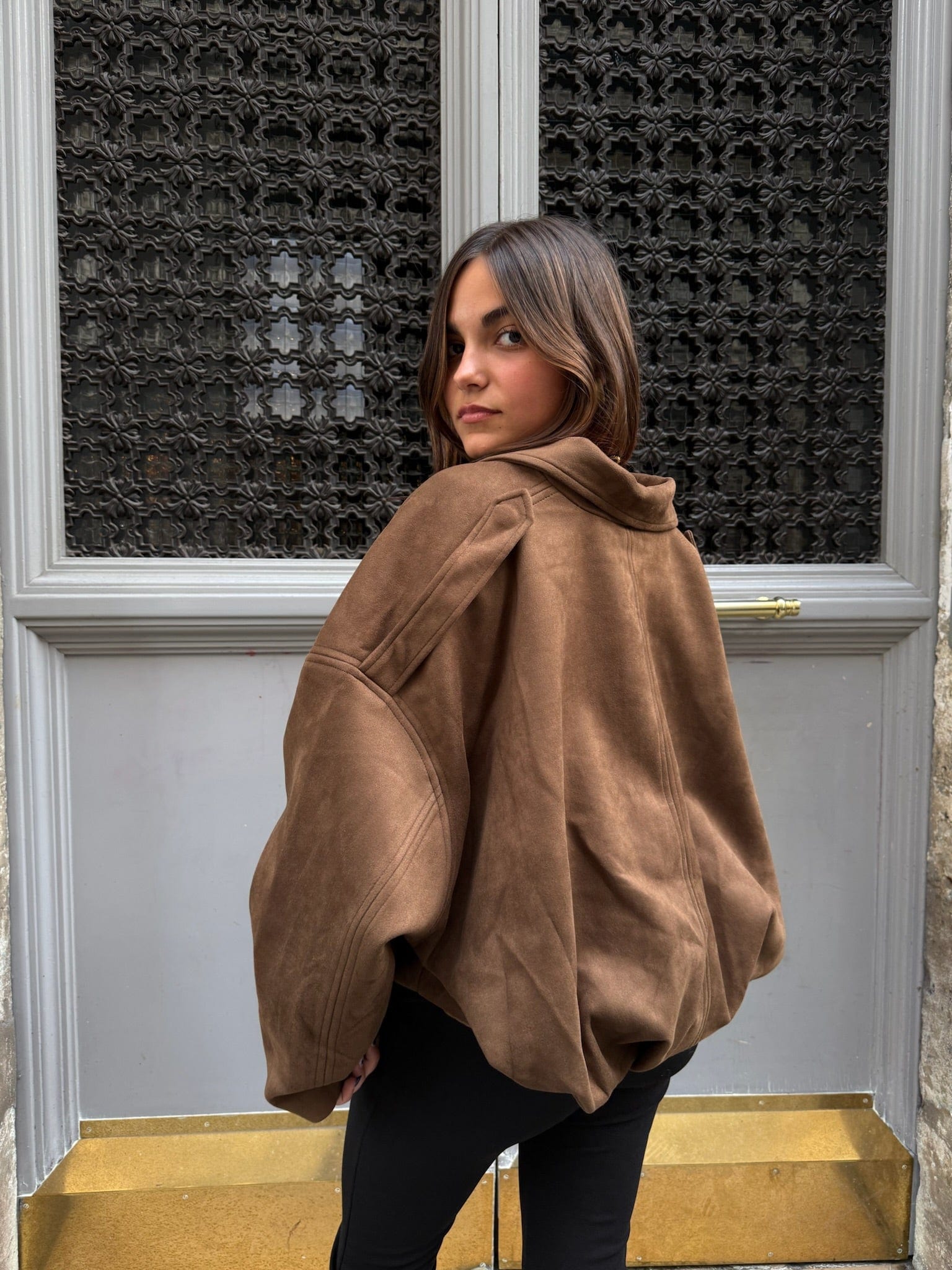 Maurice paris Veste Veste SHELBY marron