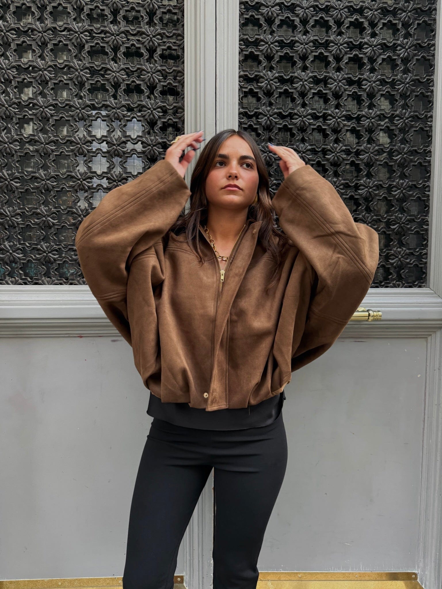 Maurice paris Veste Veste SHELBY marron