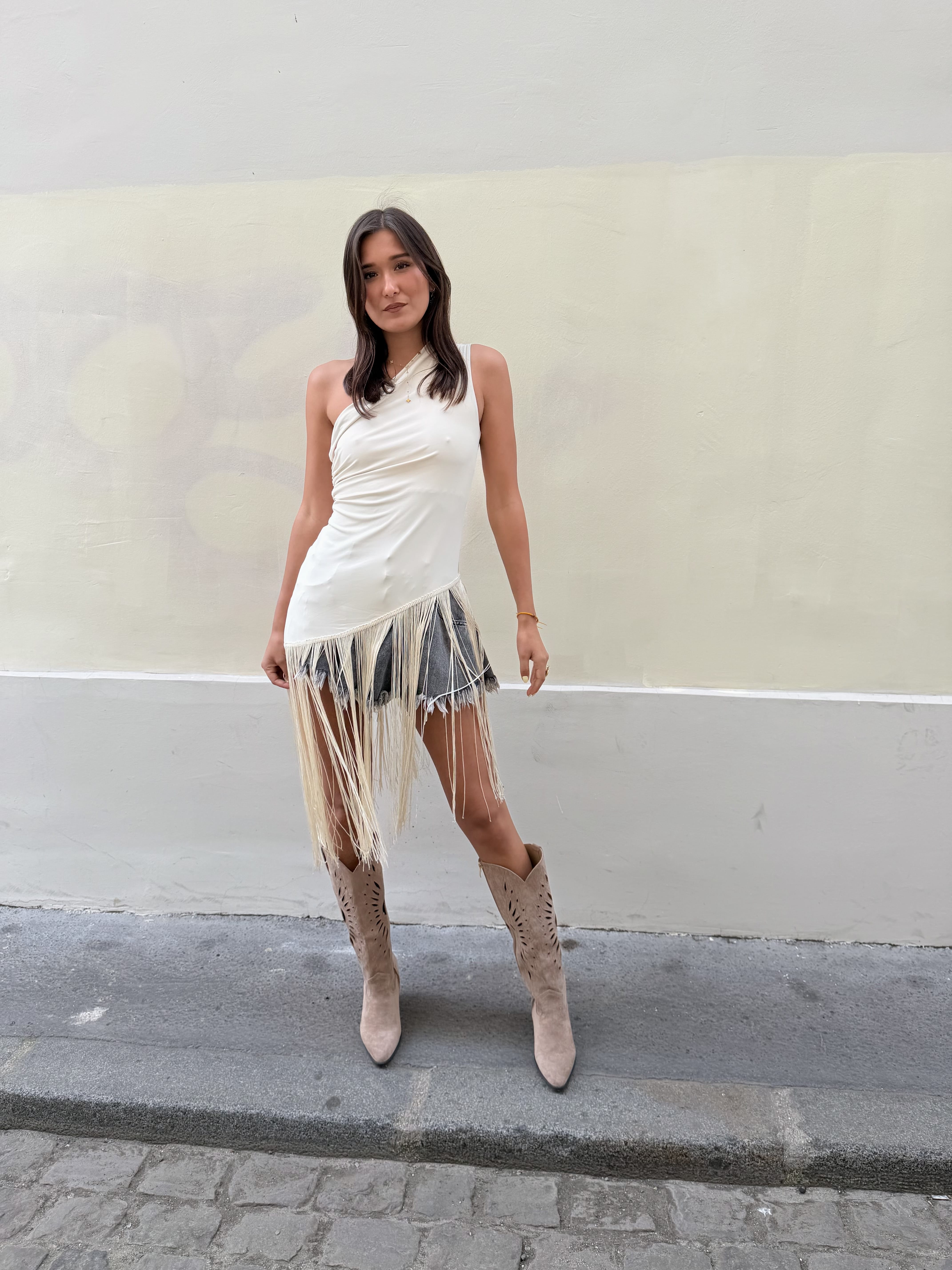Misskoo Top Top COACHELLA beige