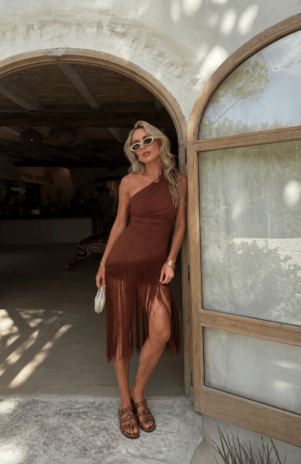 Misskoo Top Top COACHELLA chocolat