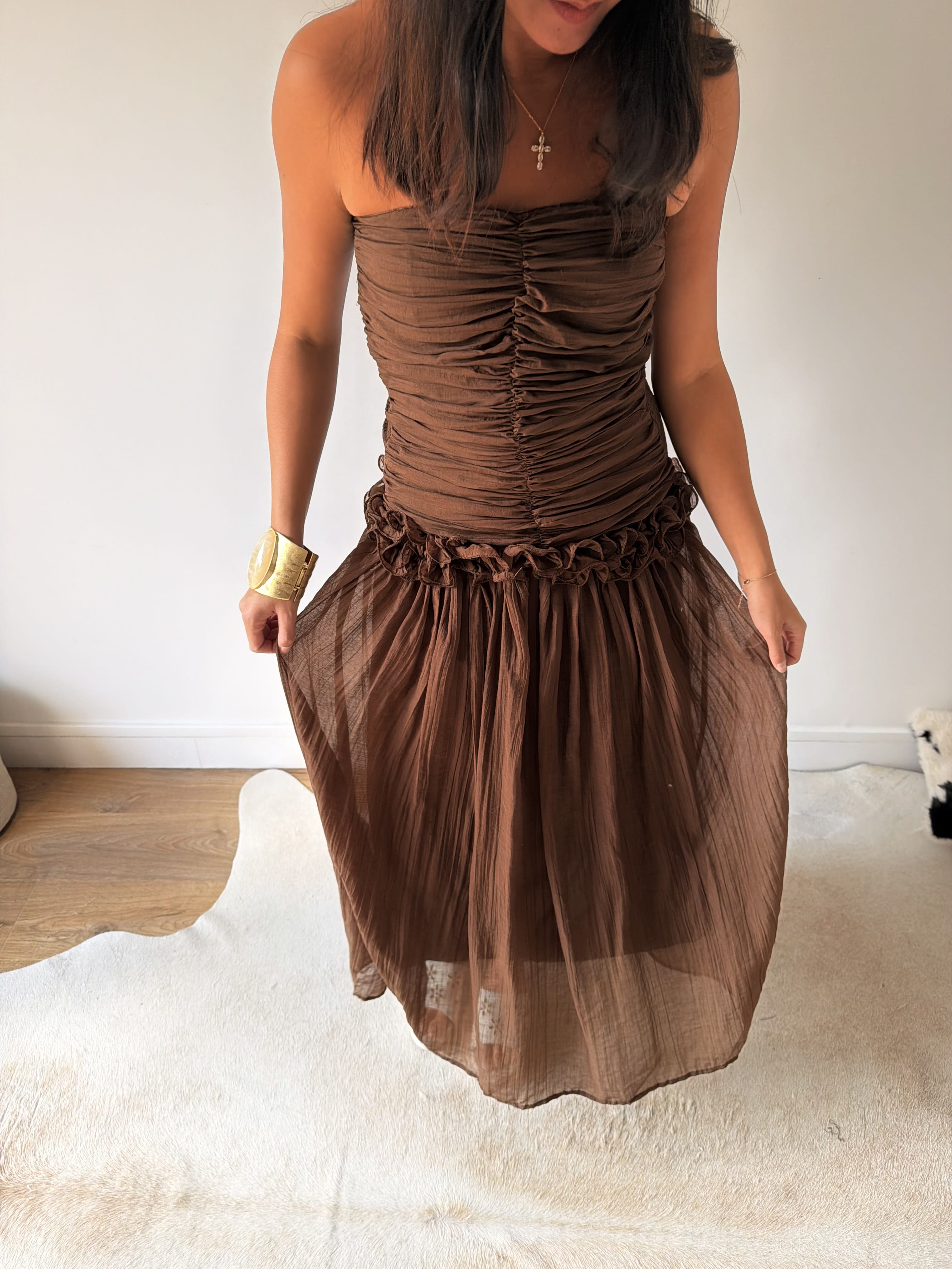 Muse Robe AVA marron