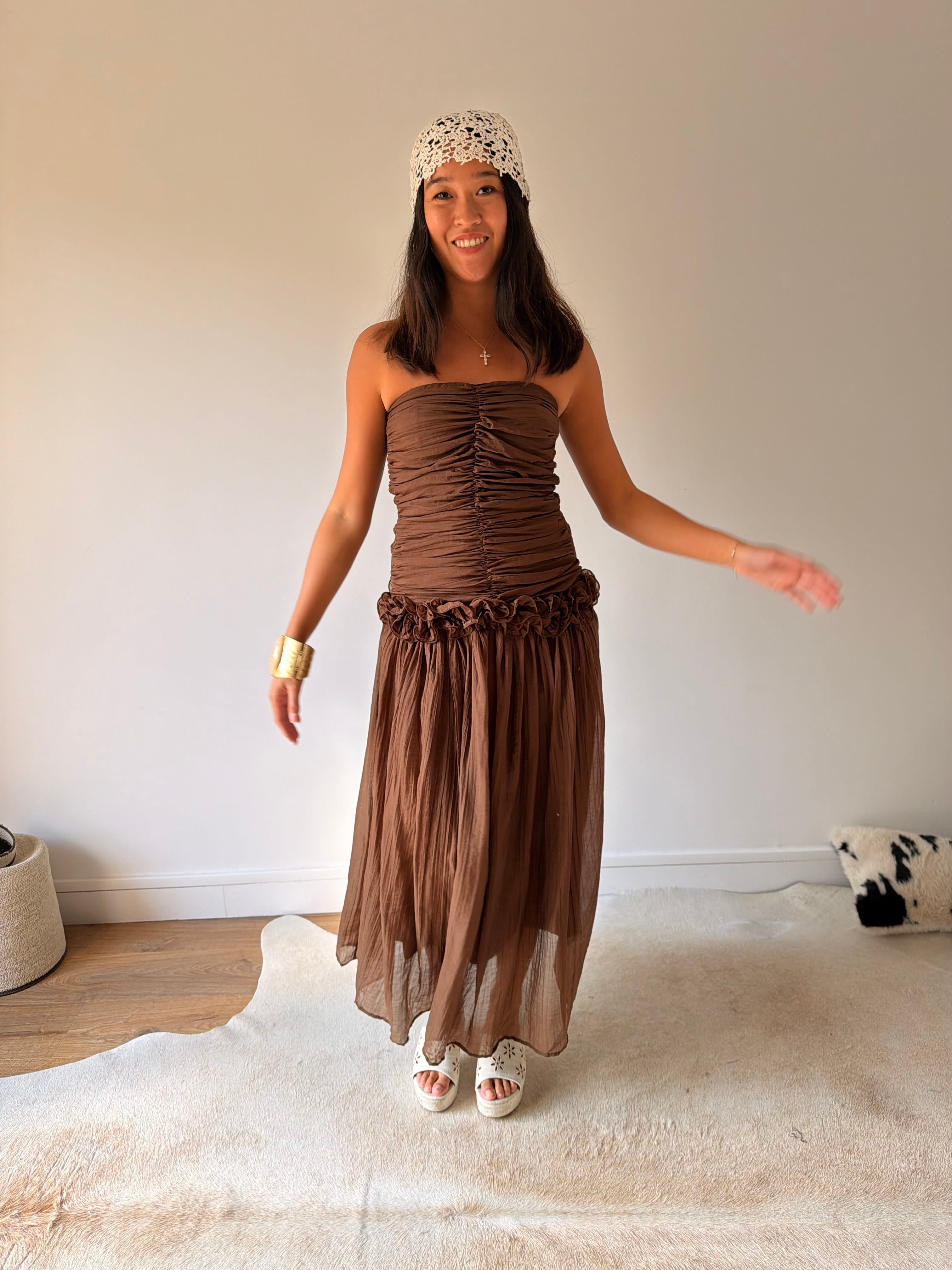 Muse Robe AVA marron
