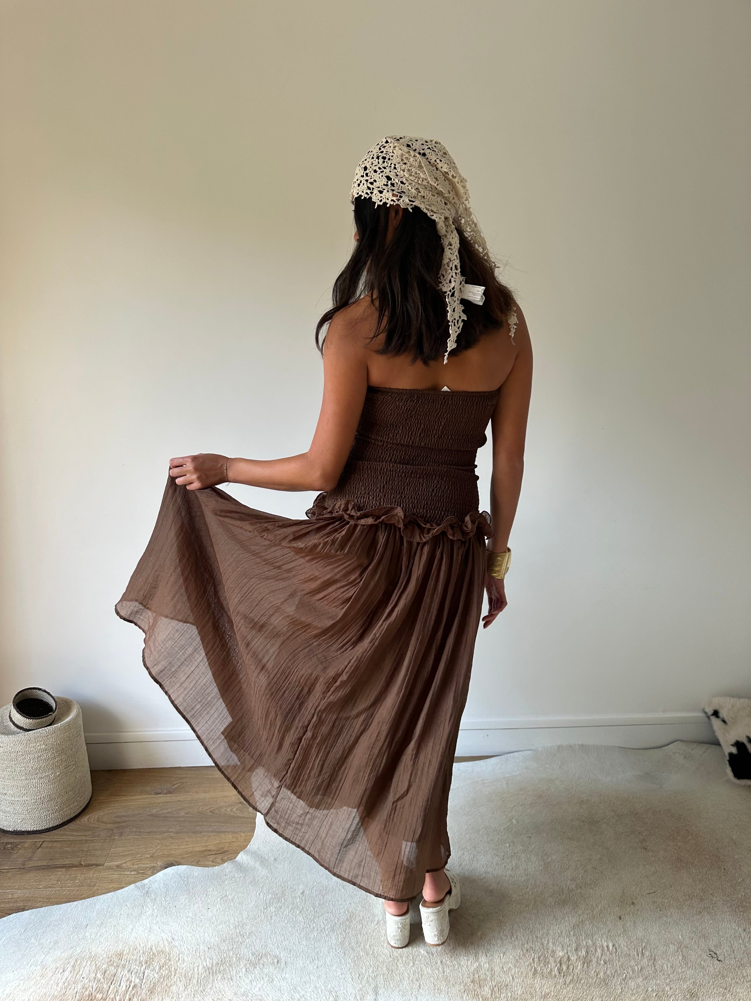 Muse Robe AVA marron