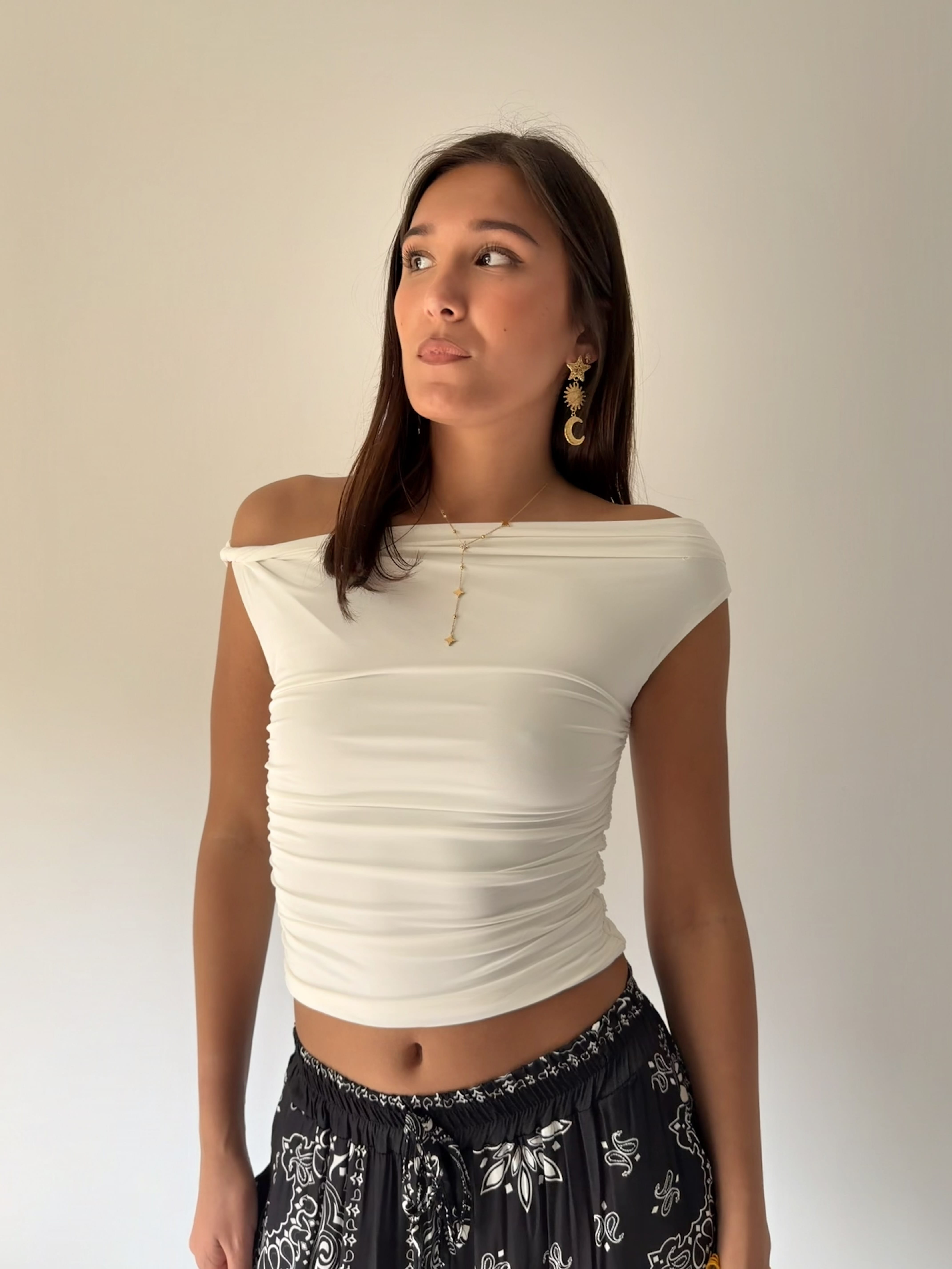 Van De Rock Top Top NOGA blanc