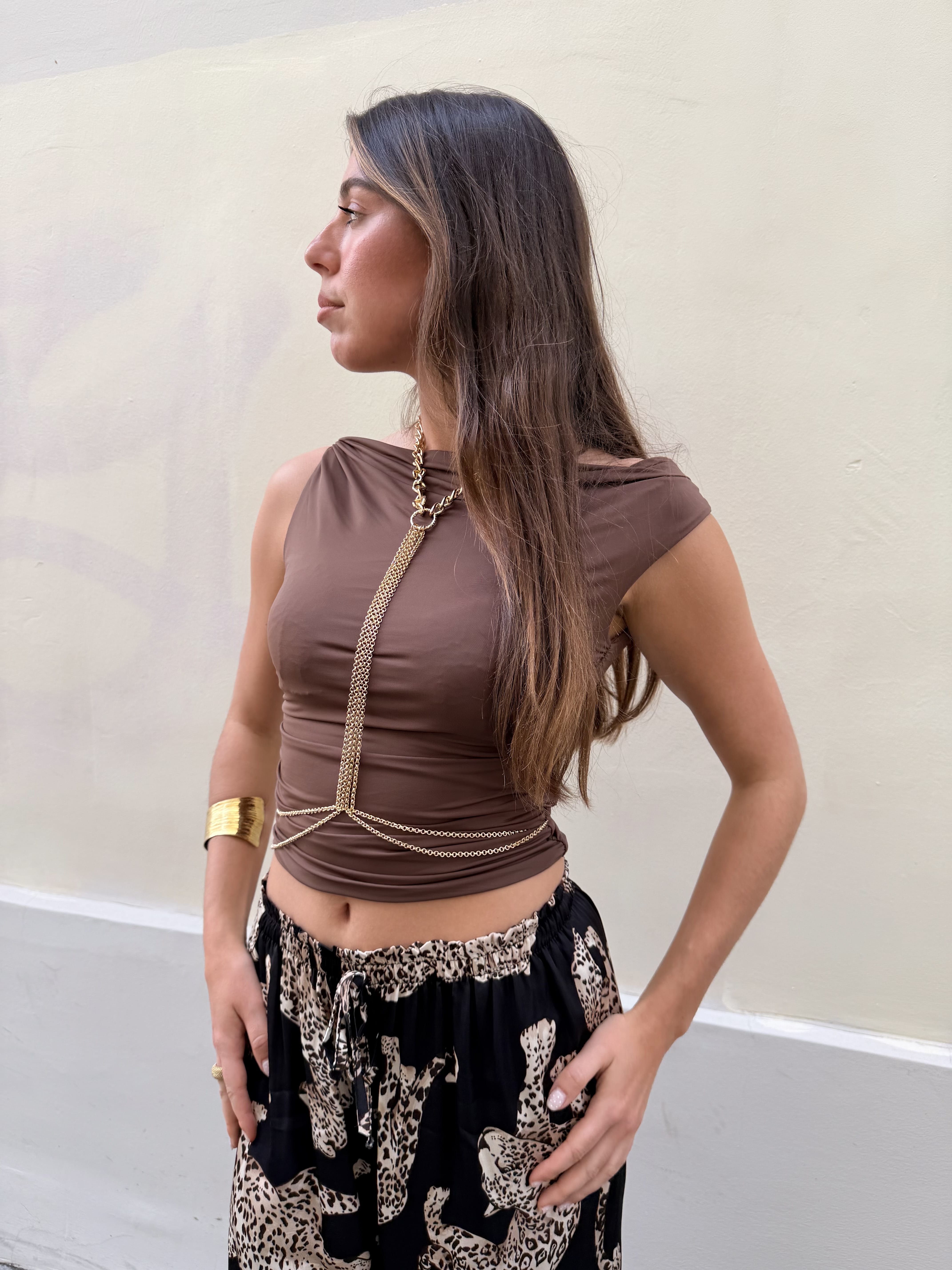 Van De Rock Top Top NOGA taupe